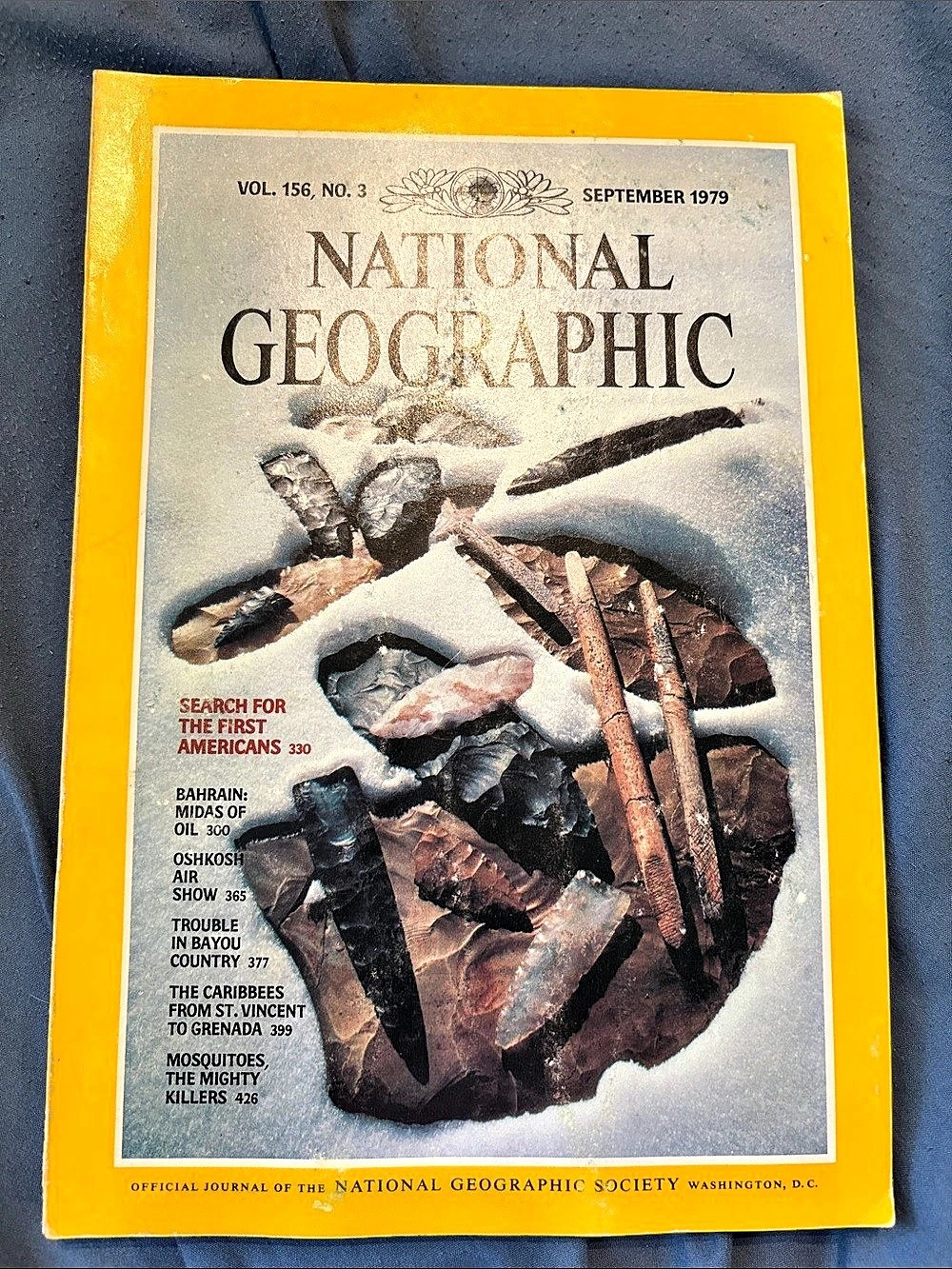 National Geographic September 1979 issue Vintage Magazine Print